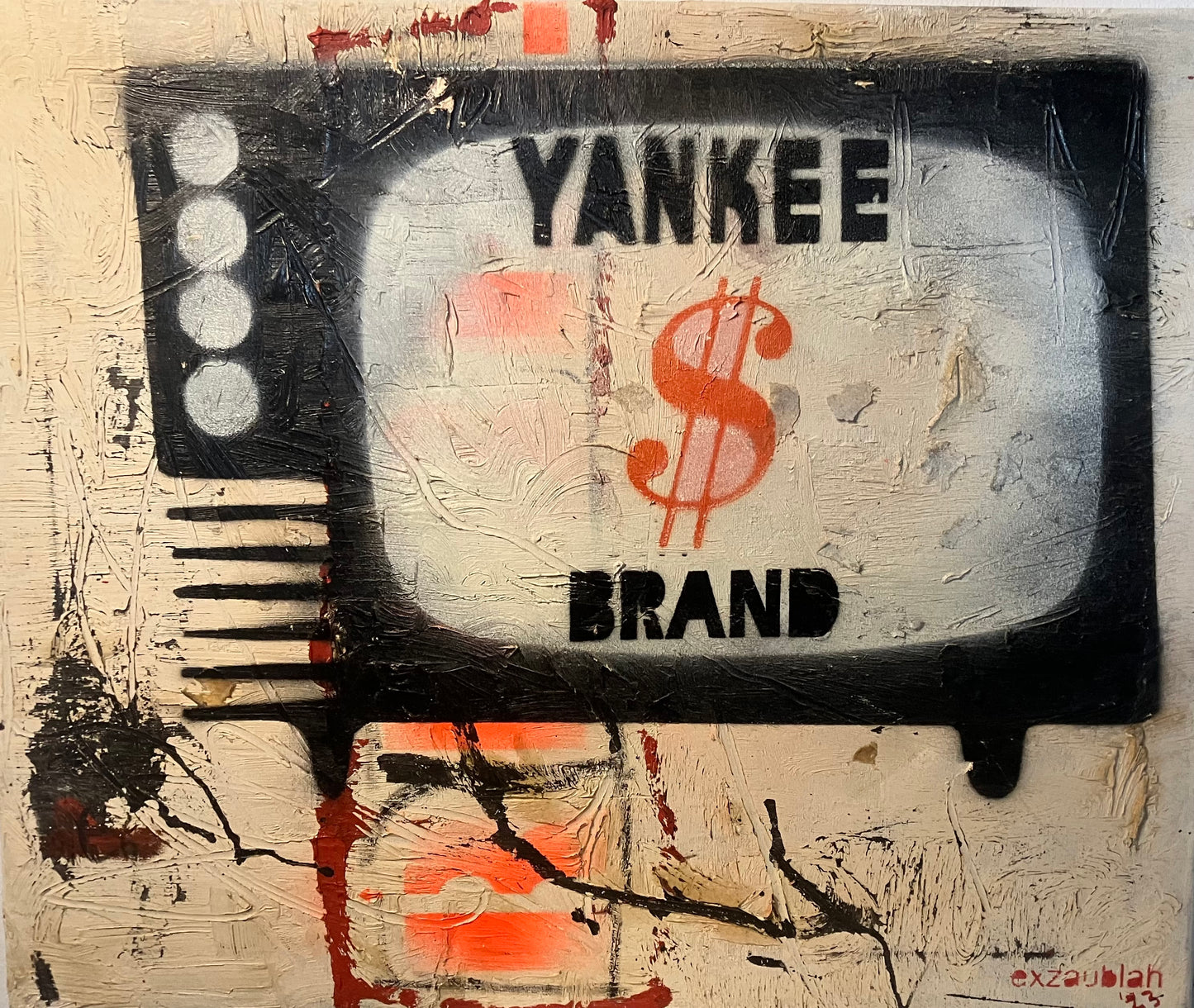 Original Painting- 'YANKEE BRAND' - Paint/ Canvas £POA